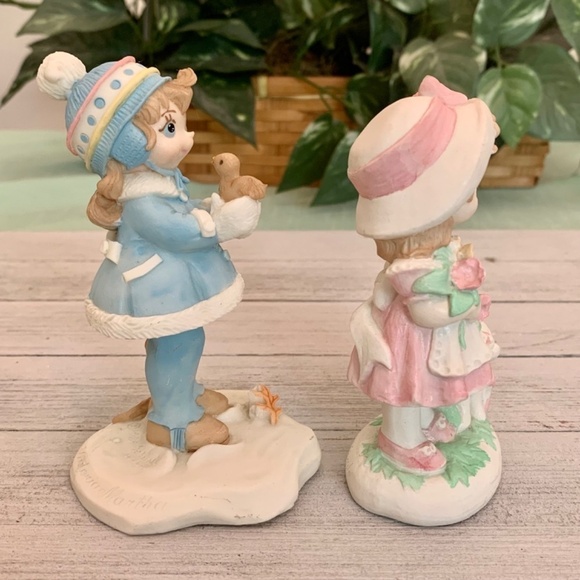 JoAnne Wanat Sweet Dreams Figurines Meredith Leigh & Victoria Martha Vintage 80s - Picture 2 of 14